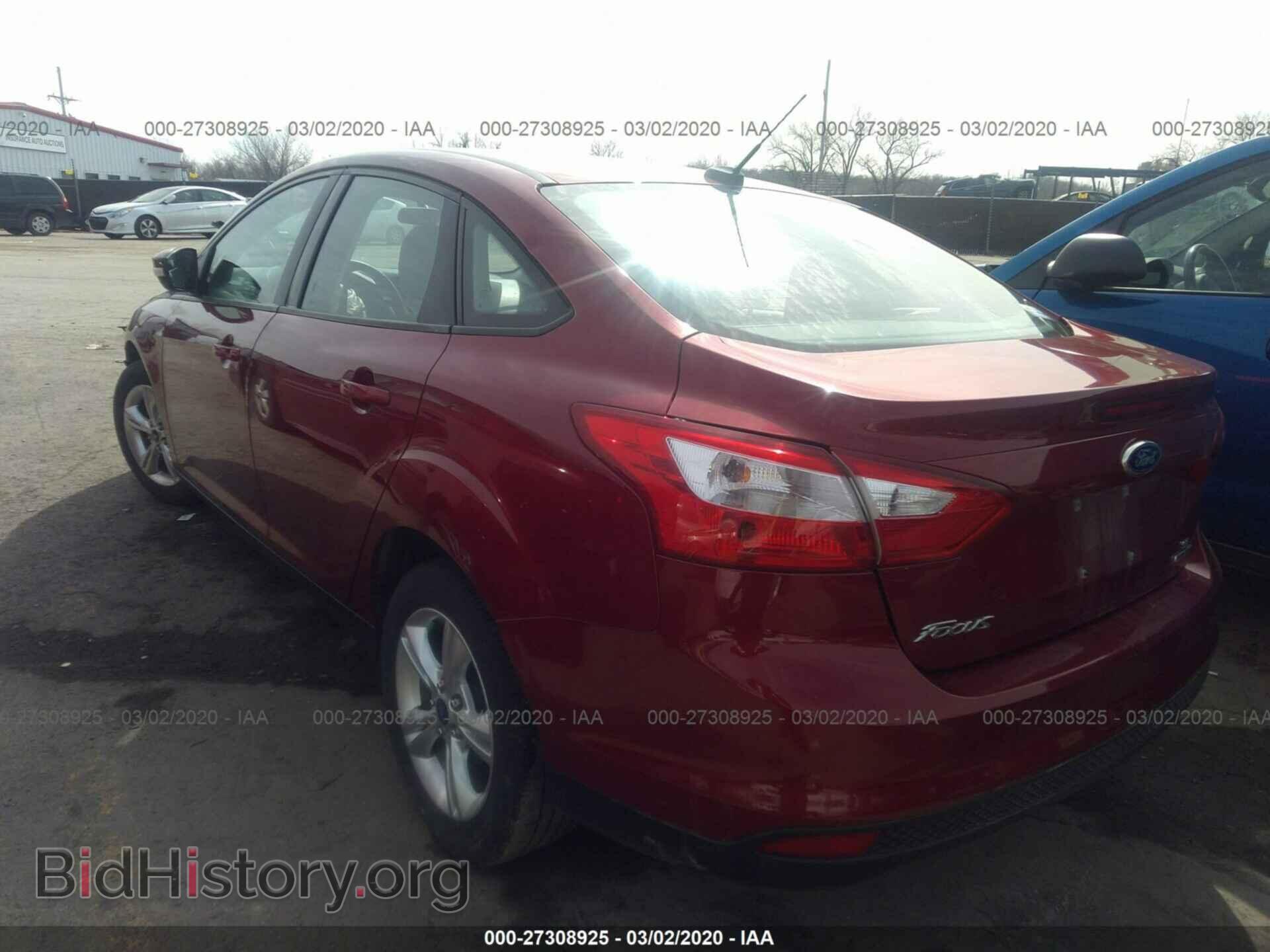2013 FORD FOCUS - VIN: 1FADP3F26DL307321 - Фото 3