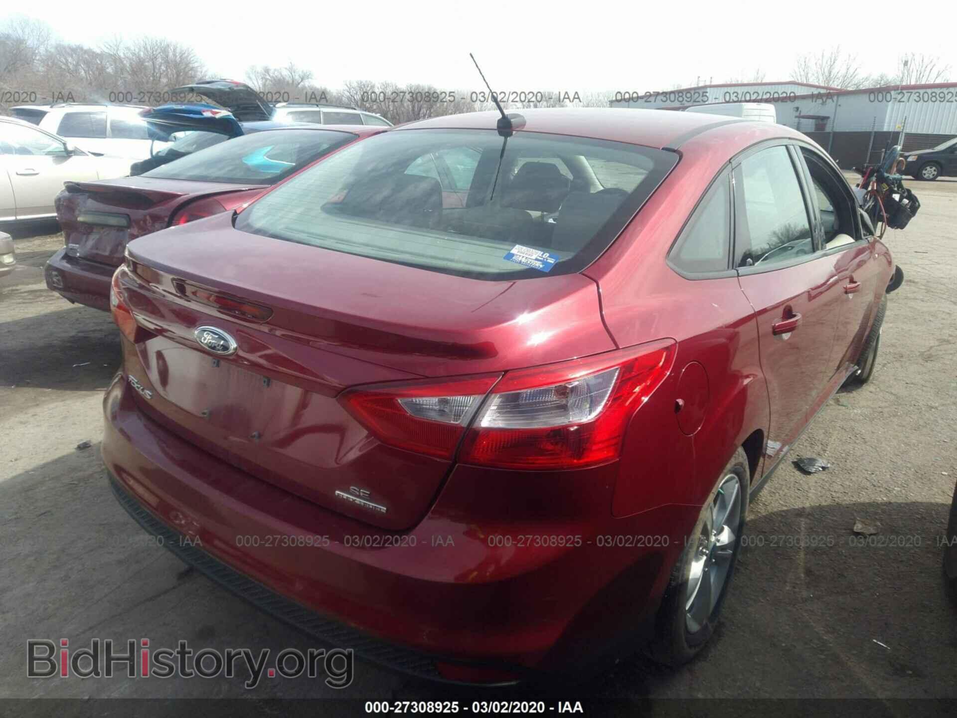 2013 FORD FOCUS - VIN: 1FADP3F26DL307321 - Фото 4