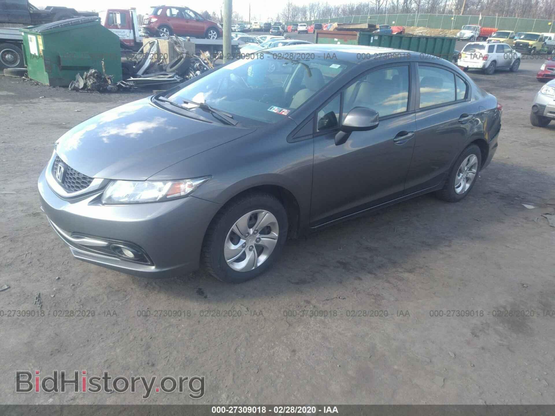 2013 HONDA CIVIC - VIN: 2HGFB2F53DH539511 - Photo 2