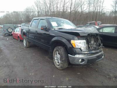 2010 Ford F150 Supercrew, черный — VIN 1FTEW1E82AFA81736, IAAI