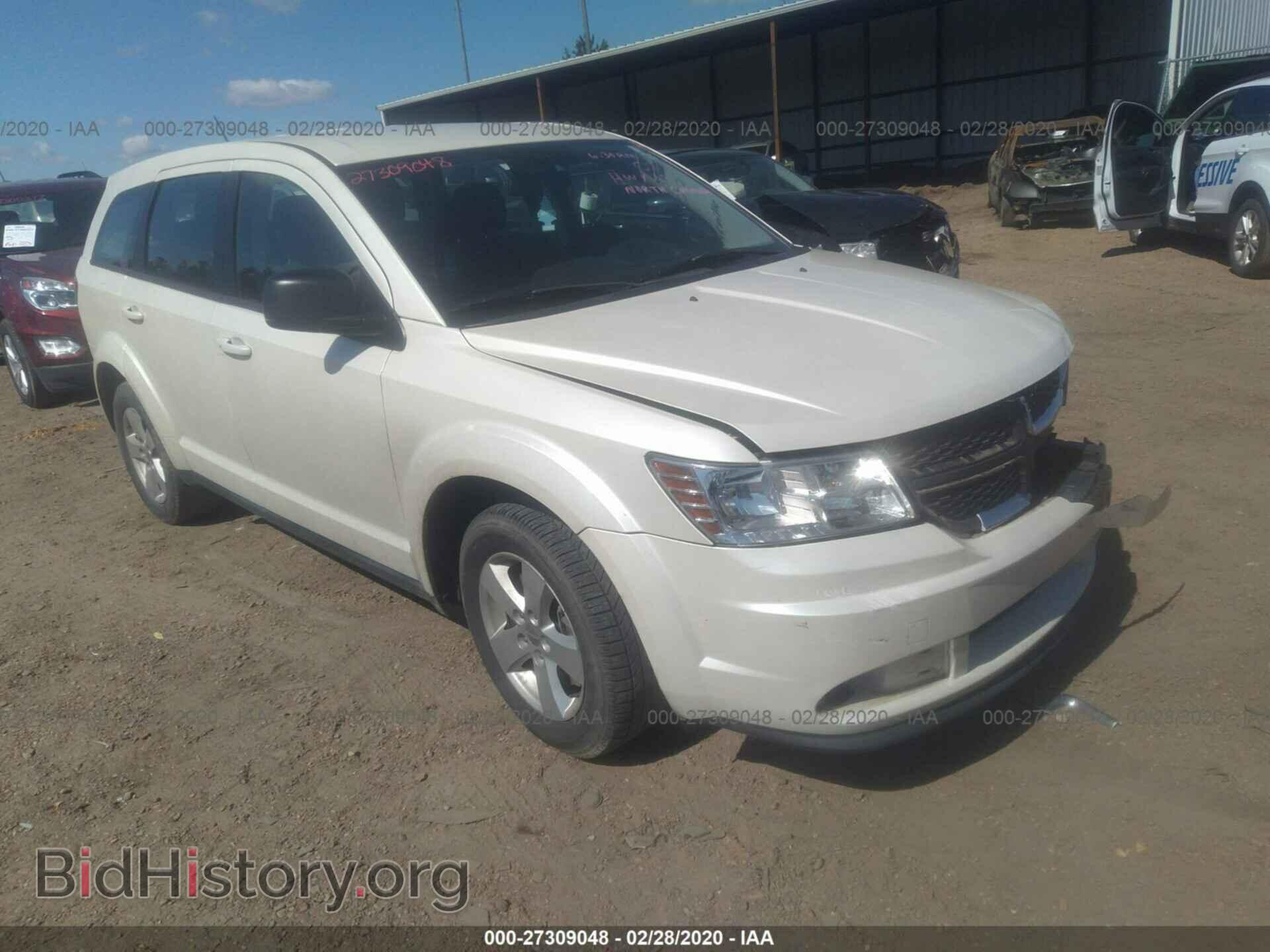 Photo 3C4PDCAB7DT659660 - DODGE JOURNEY 2013