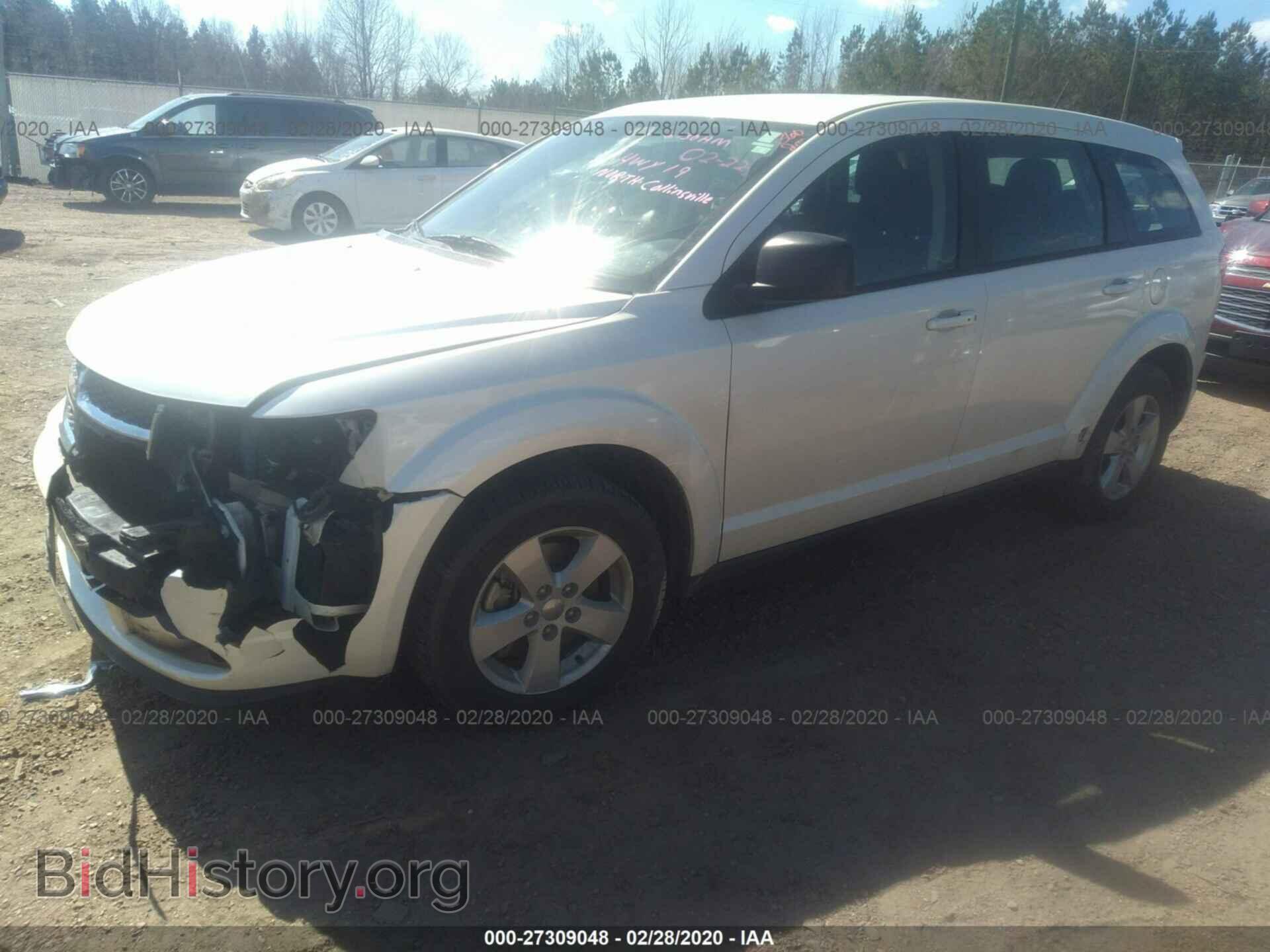 2013 DODGE JOURNEY - VIN: 3C4PDCAB7DT659660 - Photo 2