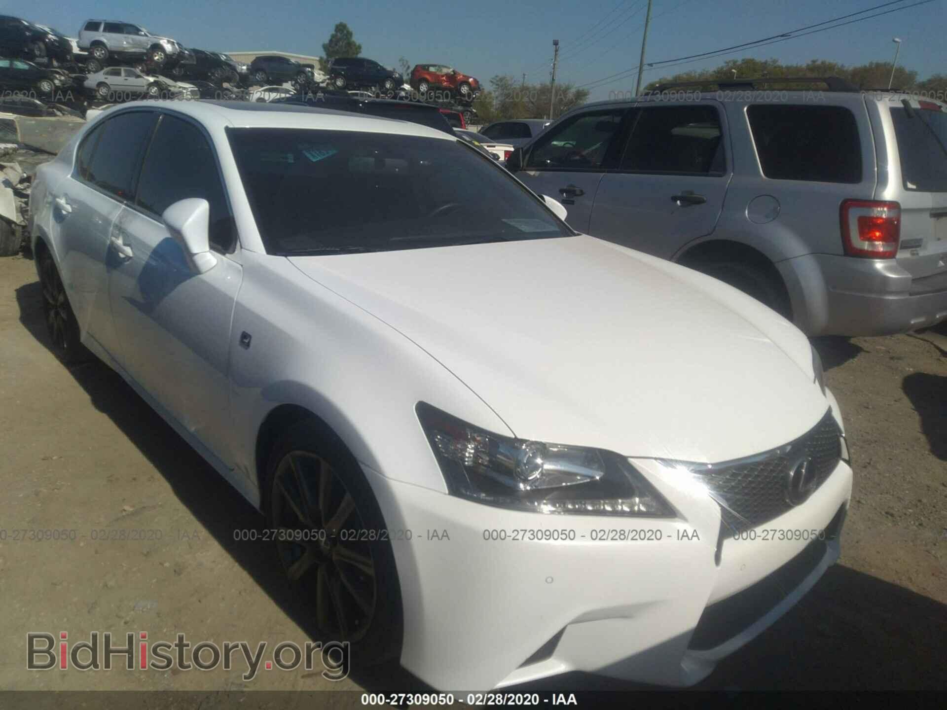 Photo JTHBE1BLXFA000662 - LEXUS GS 2015