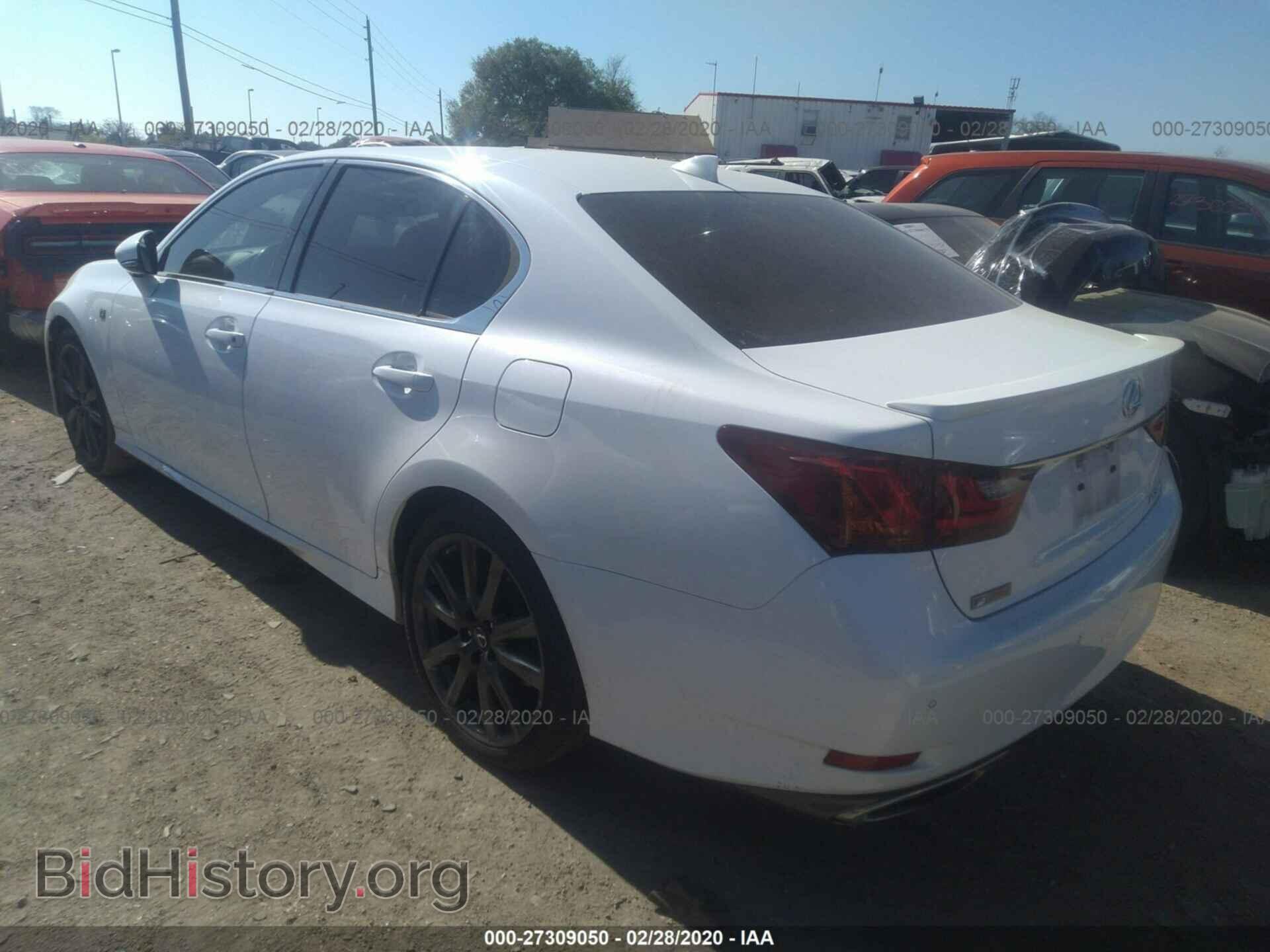 2015 LEXUS GS - VIN: JTHBE1BLXFA000662 - Фото 3