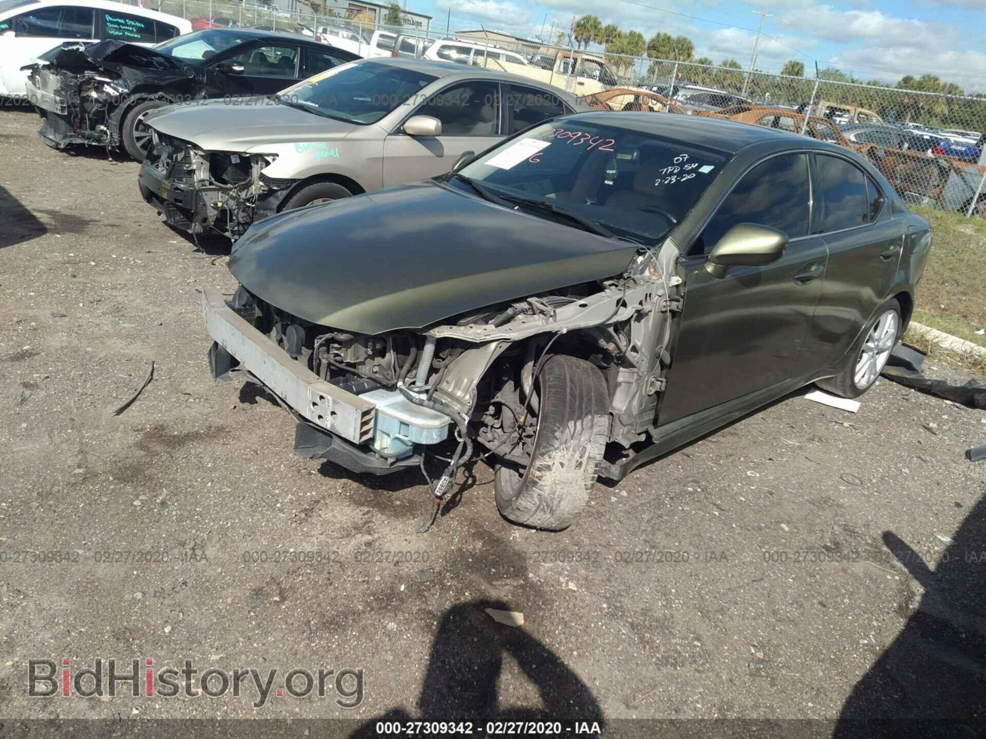 2007 LEXUS IS - VIN: JTHBK262175045063 - Photo 2