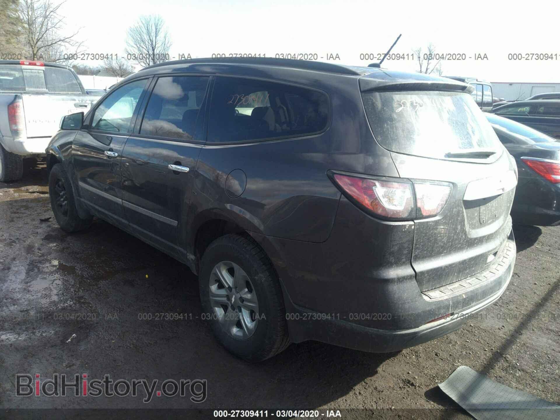 2014 CHEVROLET TRAVERSE - VIN: 1GNKRFKD9EJ204449 - Фото 3