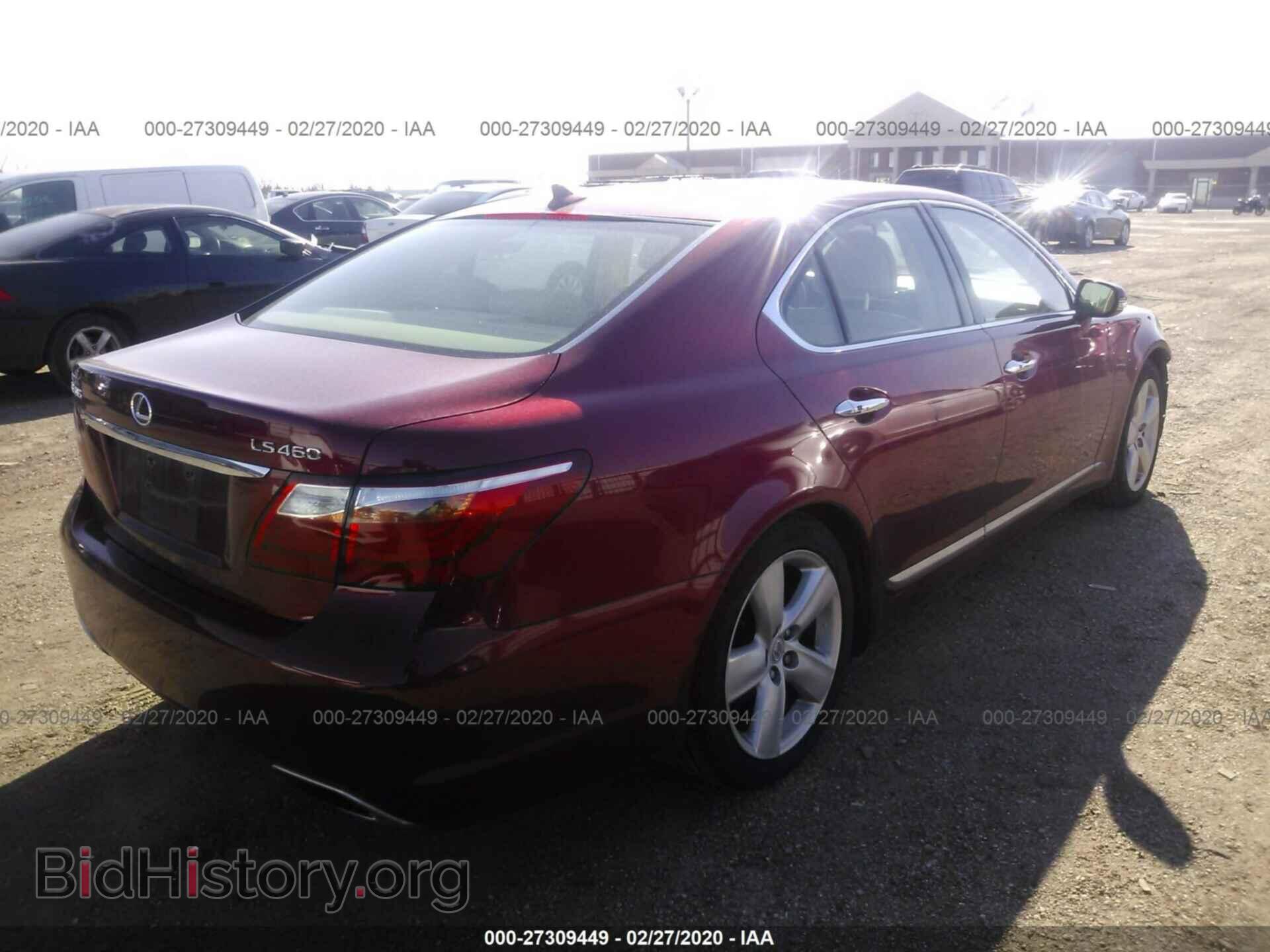 2010 LEXUS LS - VIN: JTHBL5EF9A5096918 - Фото 4