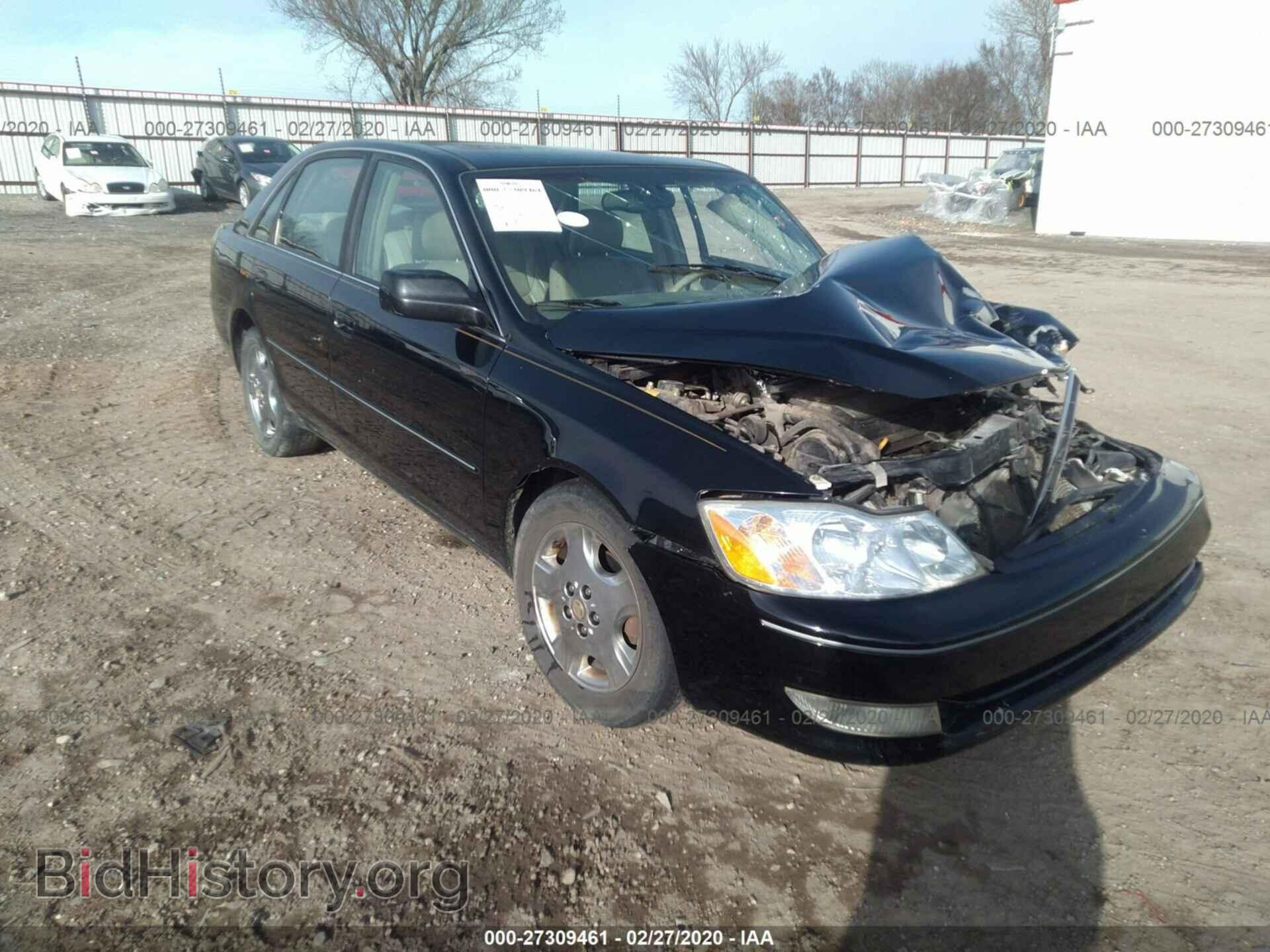 Photo 4T1BF28B63U278242 - TOYOTA AVALON 2003