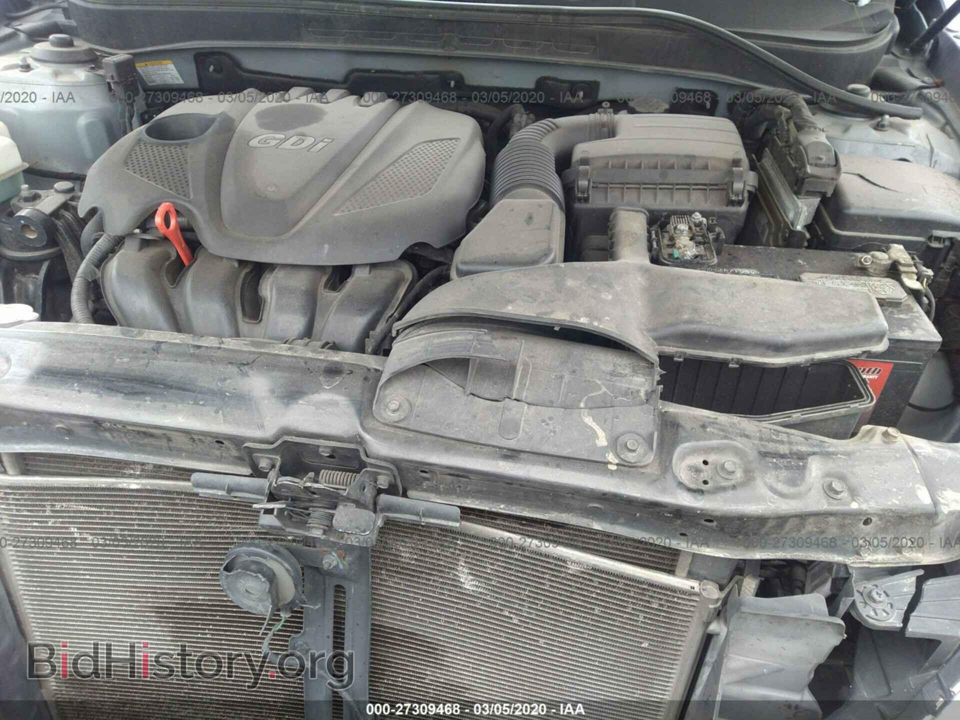 2012 HYUNDAI SONATA - VIN: 5NPEC4AC7CH366770 - Фото 10