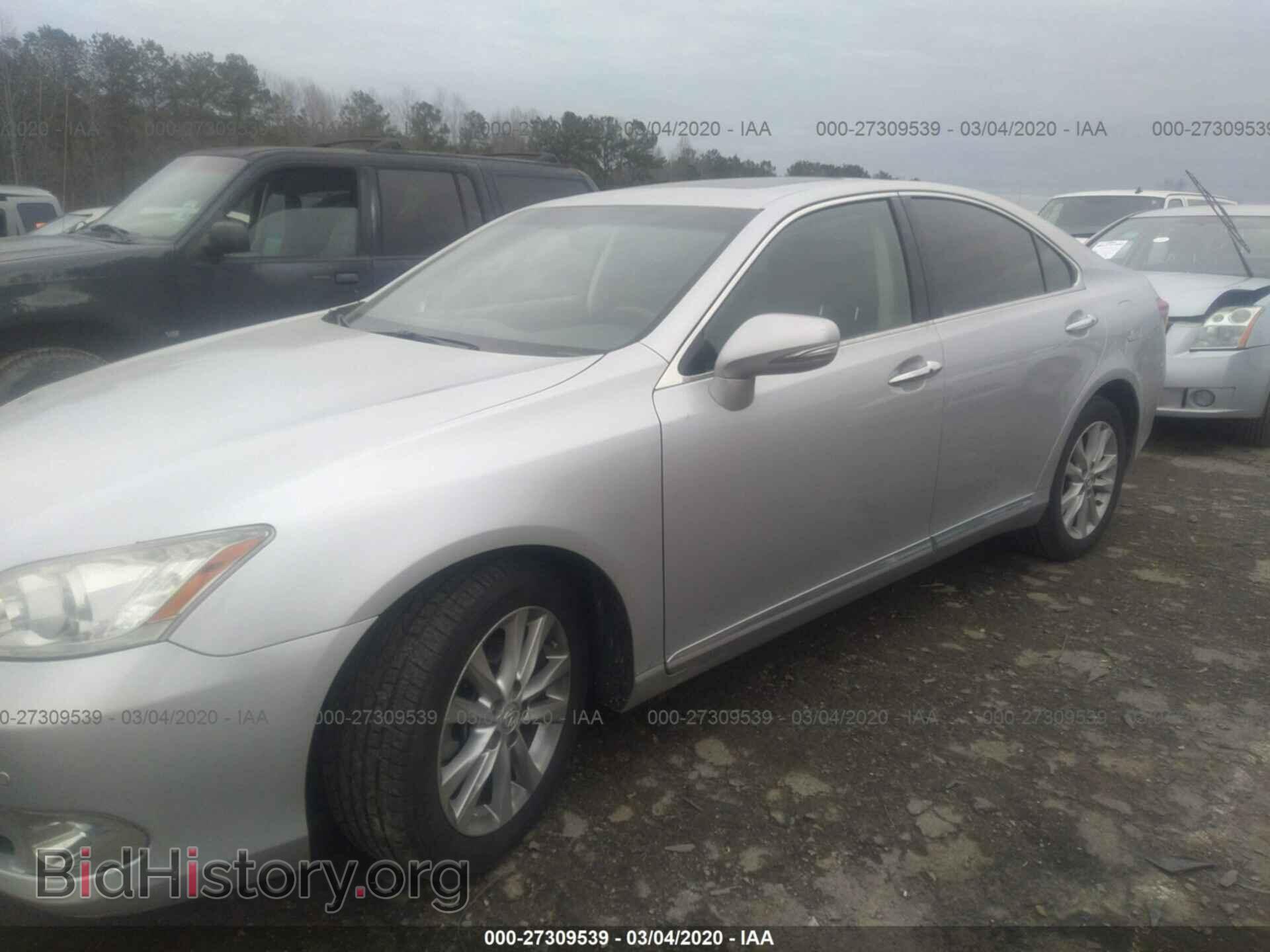 2011 LEXUS ES 350 - VIN: JTHBK1EG0B2449618 - Фото 2