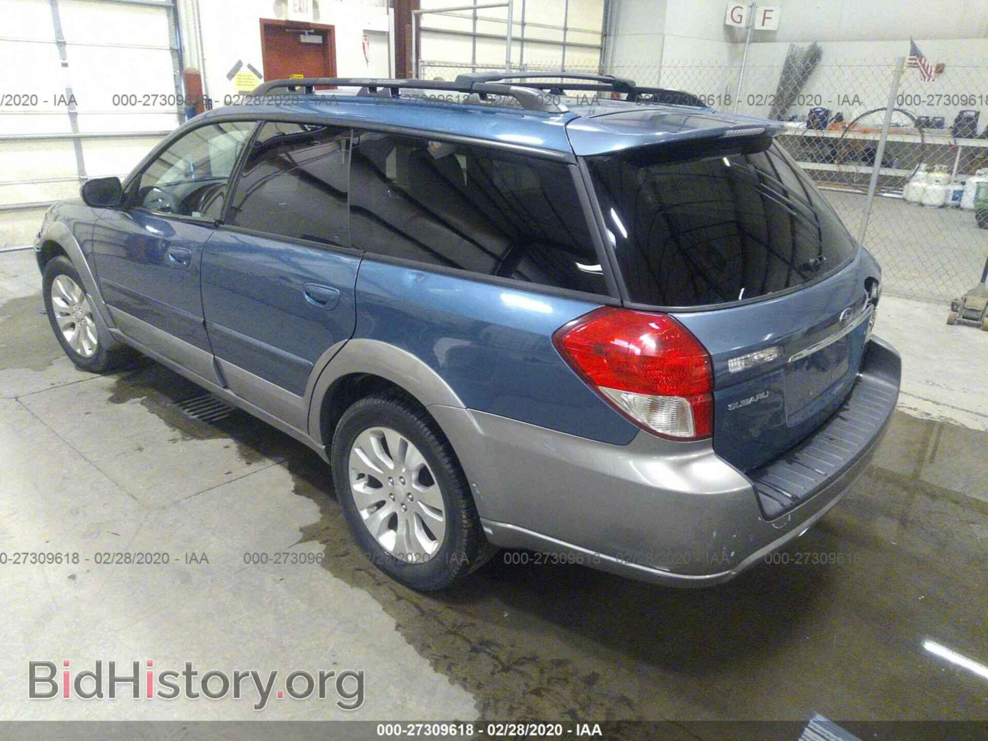 2009 SUBARU OUTBACK - VIN: 4S4BP66C197330321 - Фото 3