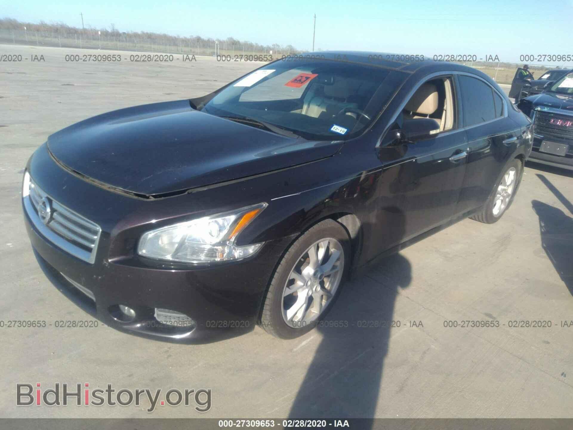 2012 NISSAN MAXIMA - VIN: 1N4AA5APXCC835414 - Фото 2