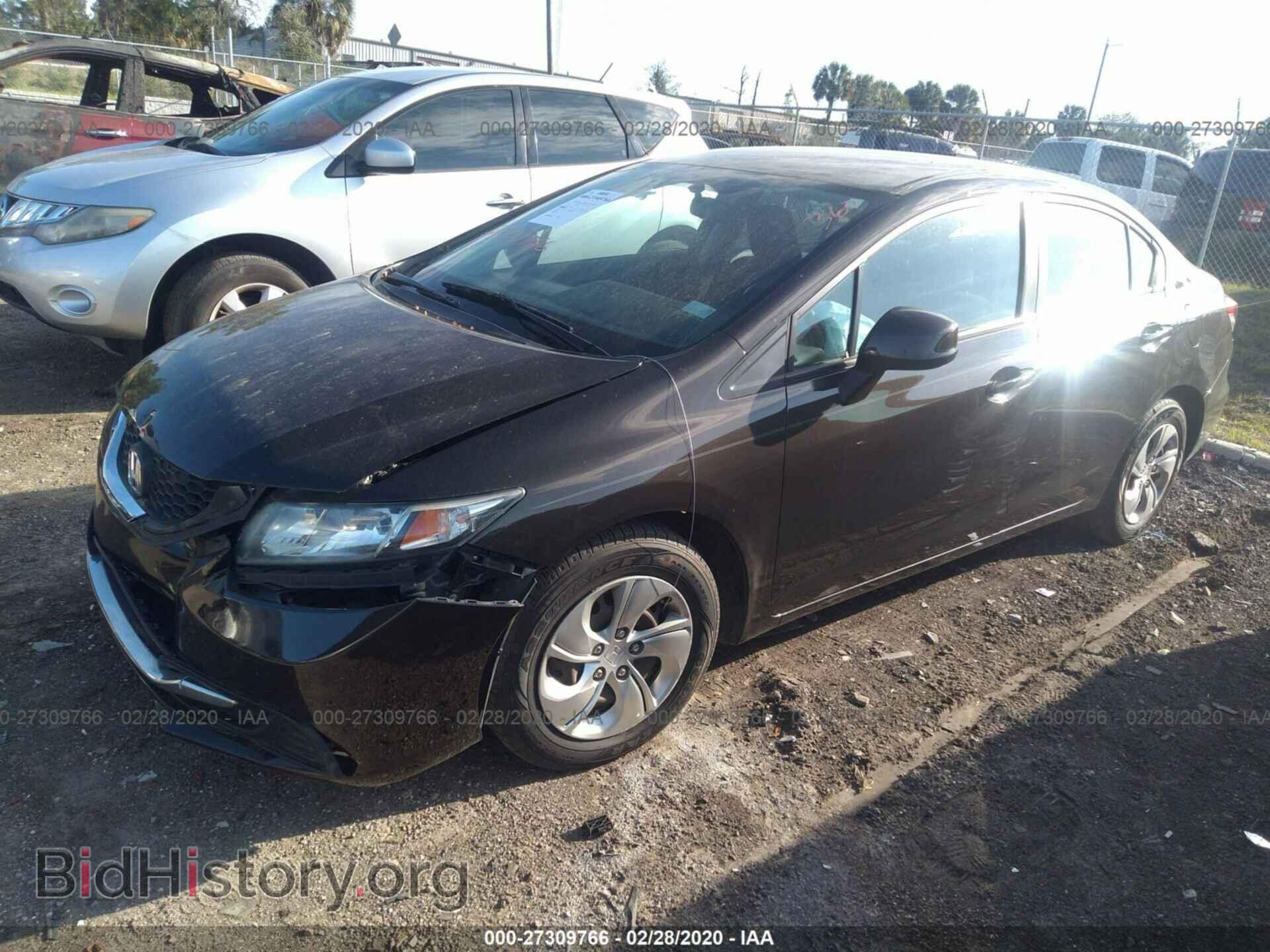 2013 HONDA CIVIC - VIN: 19XFB2F52DE057381 - Фото 2