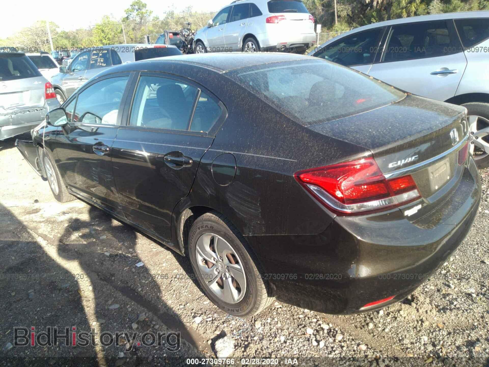 2013 HONDA CIVIC - VIN: 19XFB2F52DE057381 - Фото 3