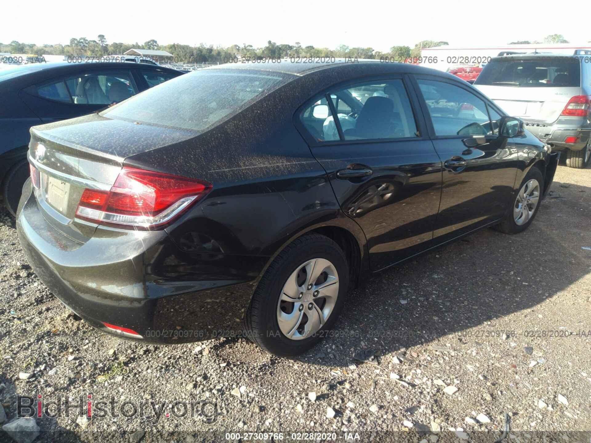 2013 HONDA CIVIC - VIN: 19XFB2F52DE057381 - Фото 4