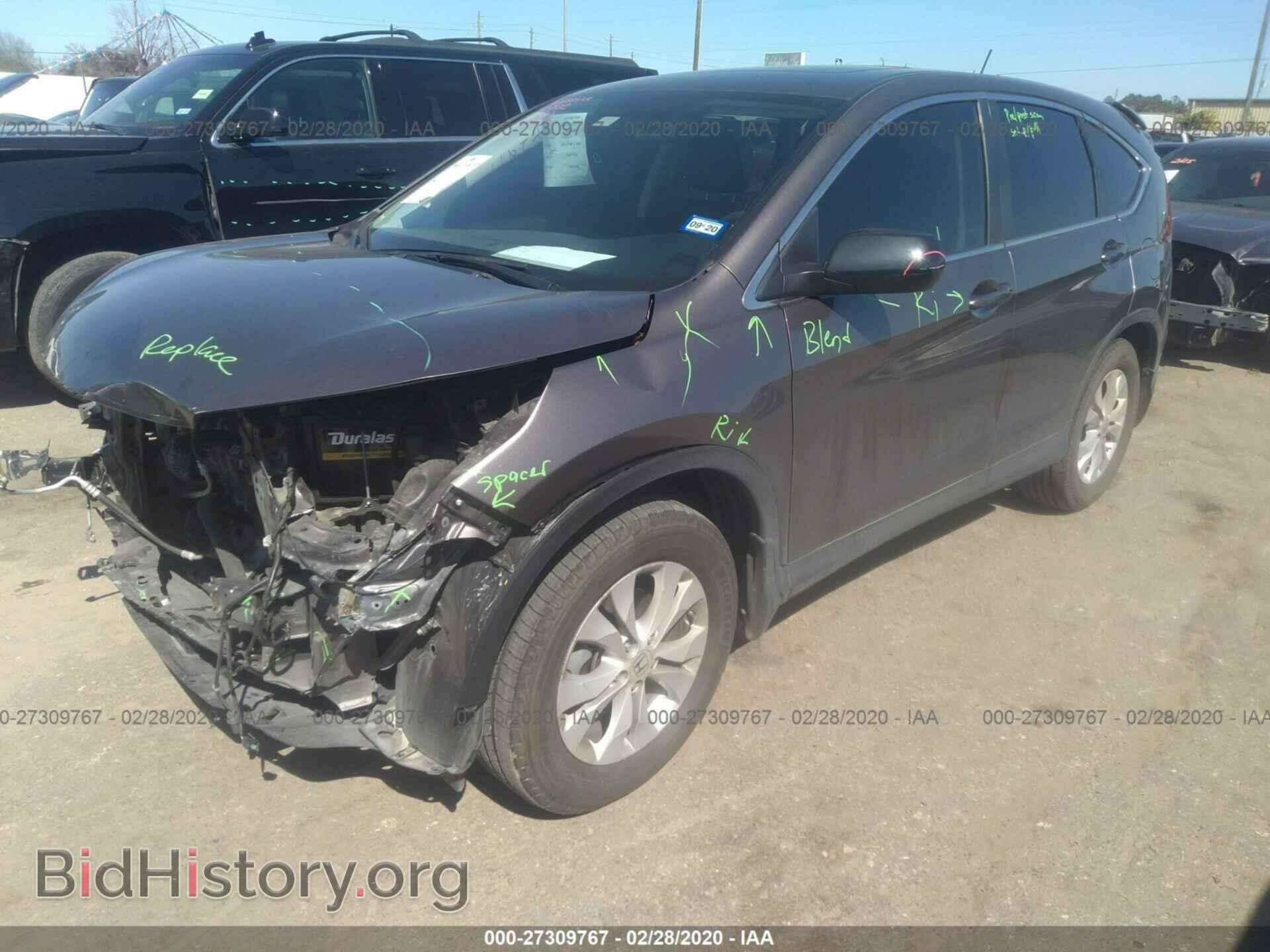2013 HONDA CR-V - VIN: 3CZRM3H56DG706270 - Фото 2