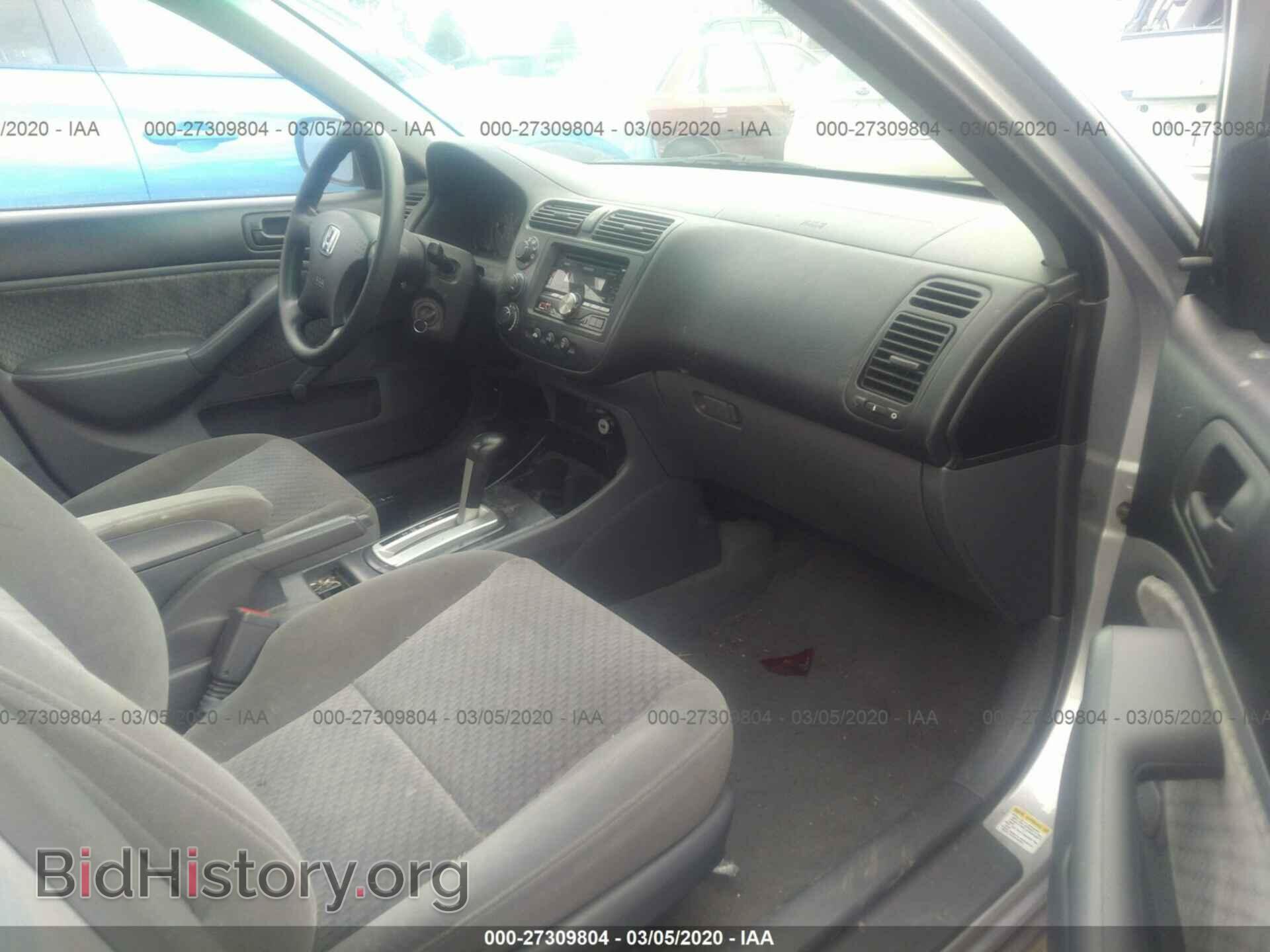 2005 HONDA CIVIC - VIN: 2HGES16425H562177 - Фото 5
