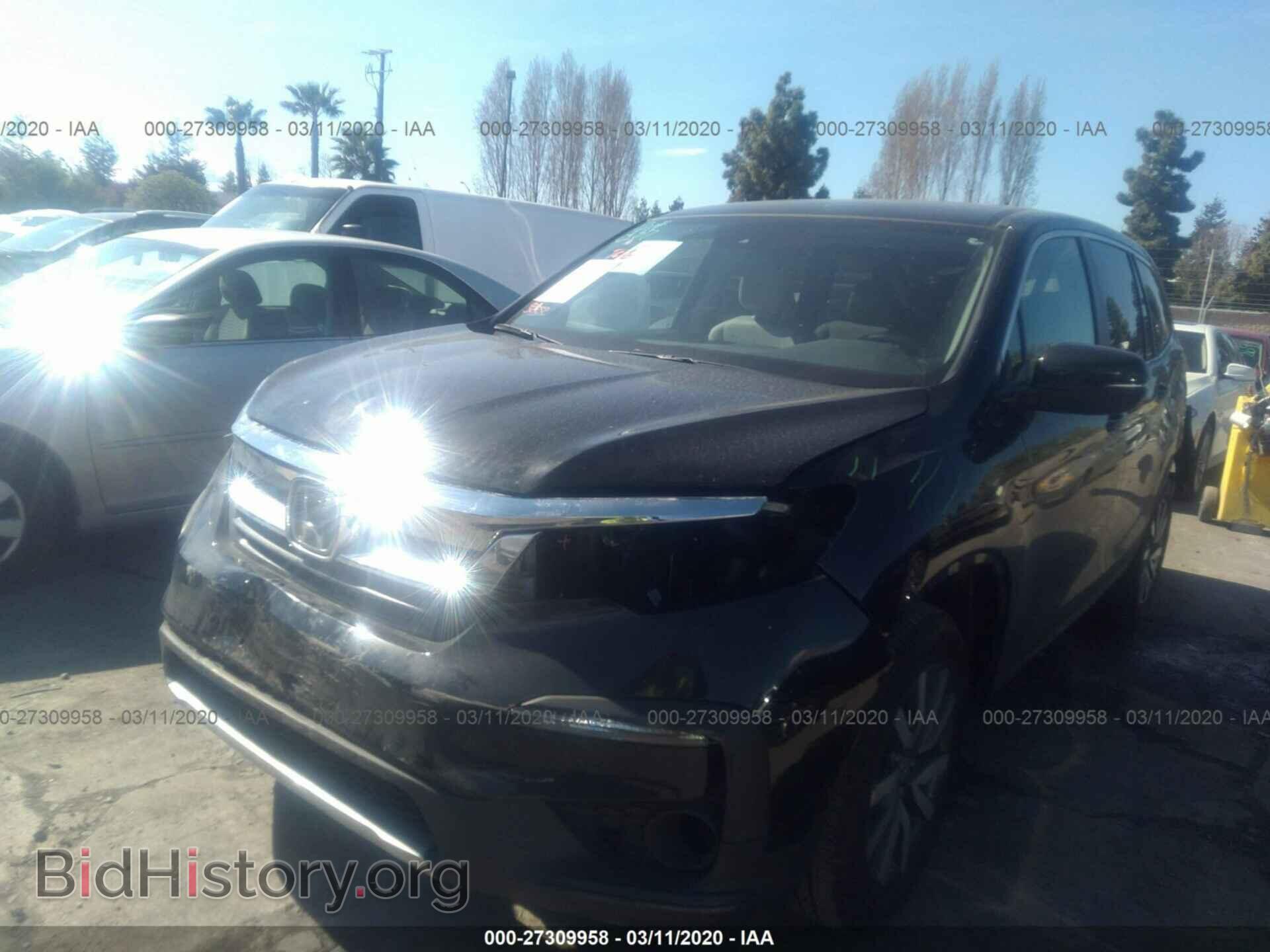 2019 HONDA PILOT - VIN: 5FNYF5H34KB045394 - Фото 2