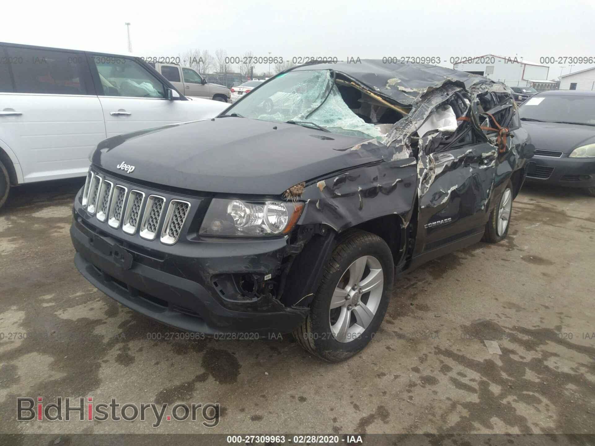 2015 JEEP COMPASS - VIN: 1C4NJDEB5FD151907 - Фото 2