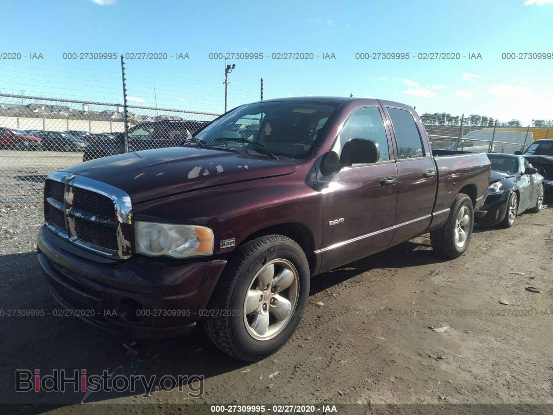2004 DODGE RAM 1500 - VIN: 1D7HA18DX4S624725 - Фото 2