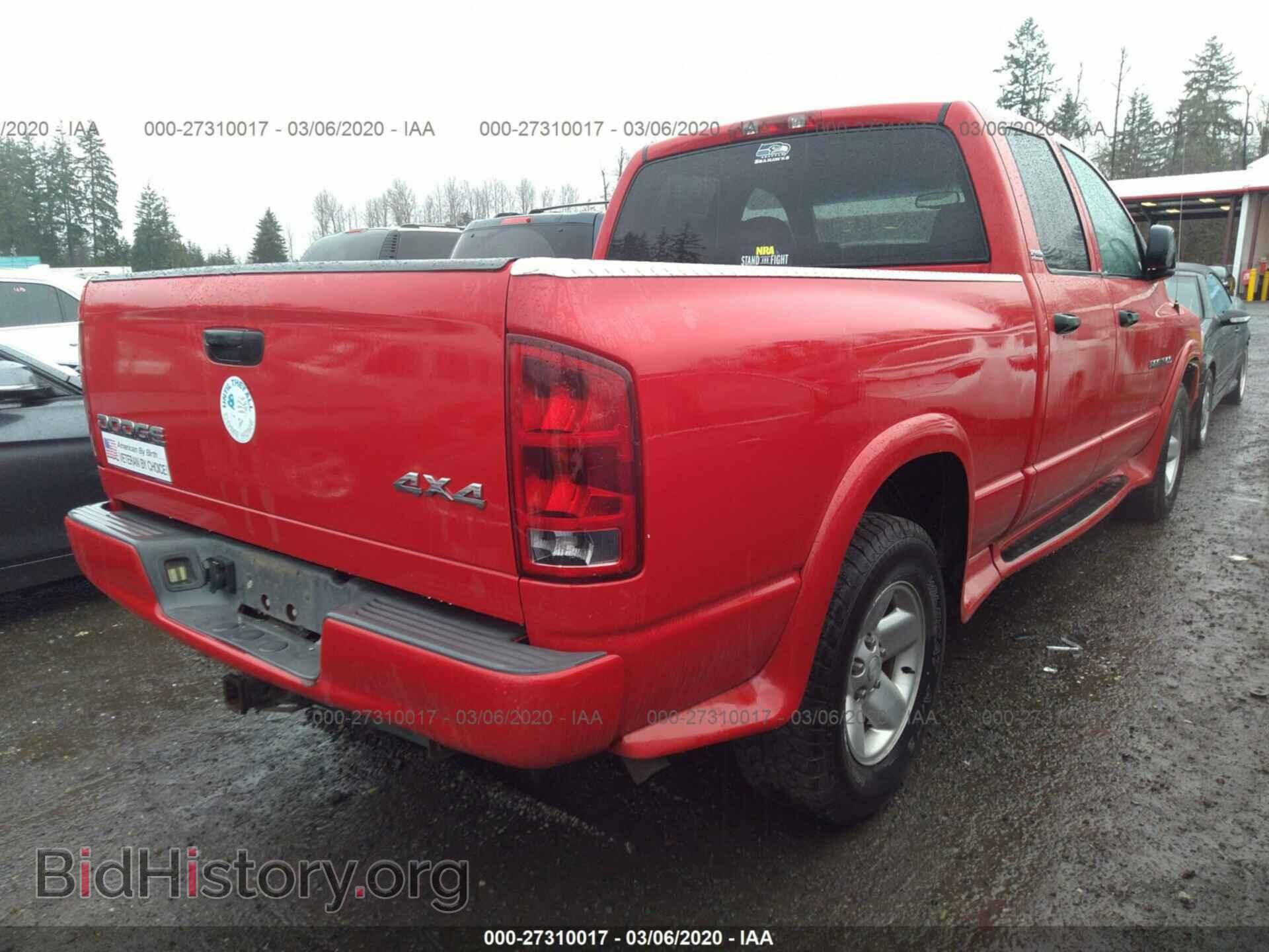 2002 DODGE RAM 1500 - VIN: 3D7HU18Z82G200743 - Фото 4