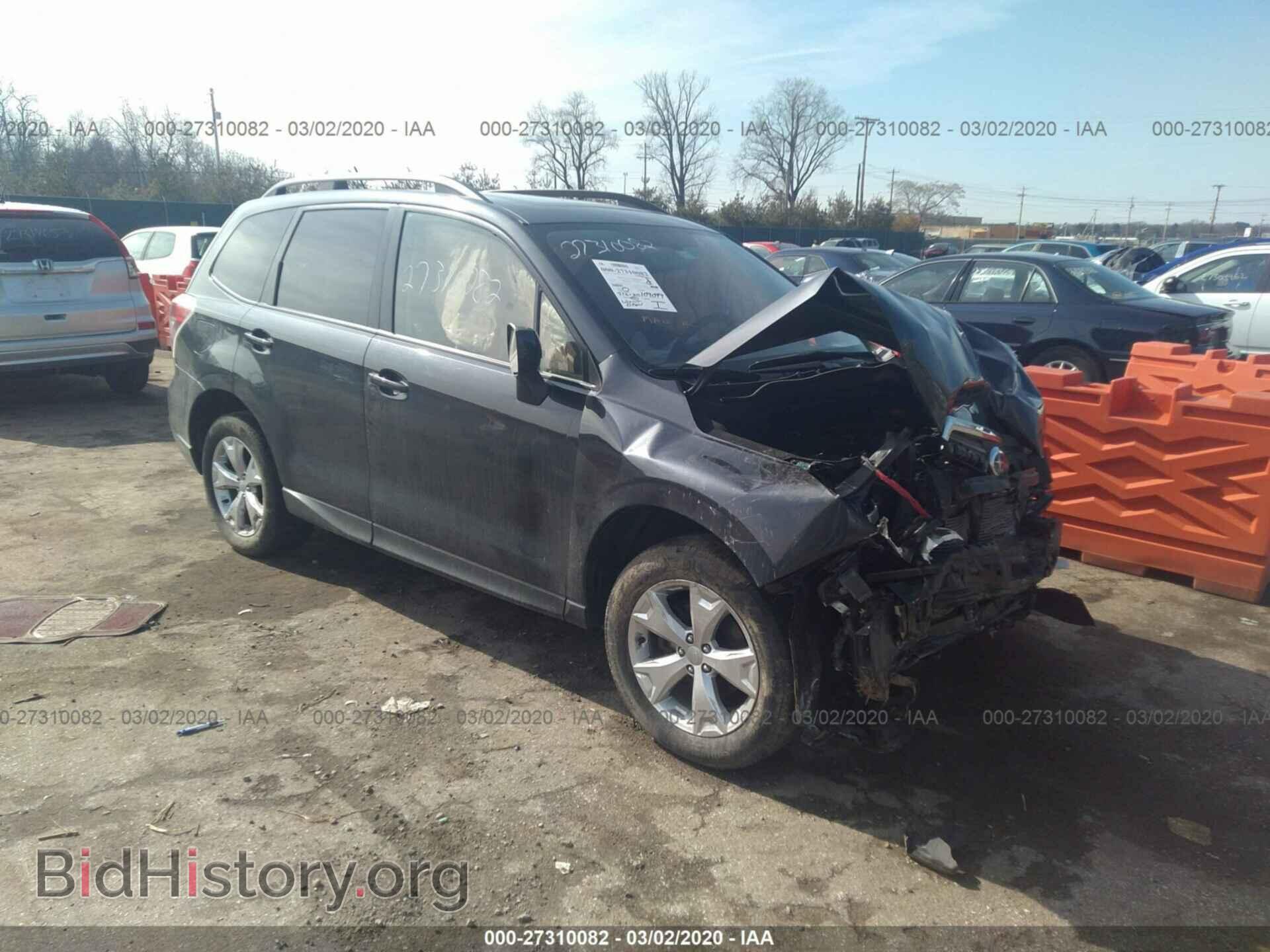 Фотография JF2SJAEC4EH452106 - SUBARU FORESTER 2014