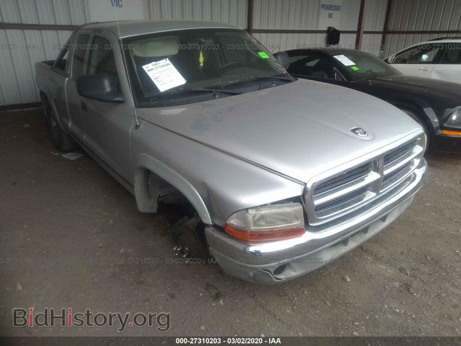 Photo 1D7GL42K54S586545 - DODGE DAKOTA 2004