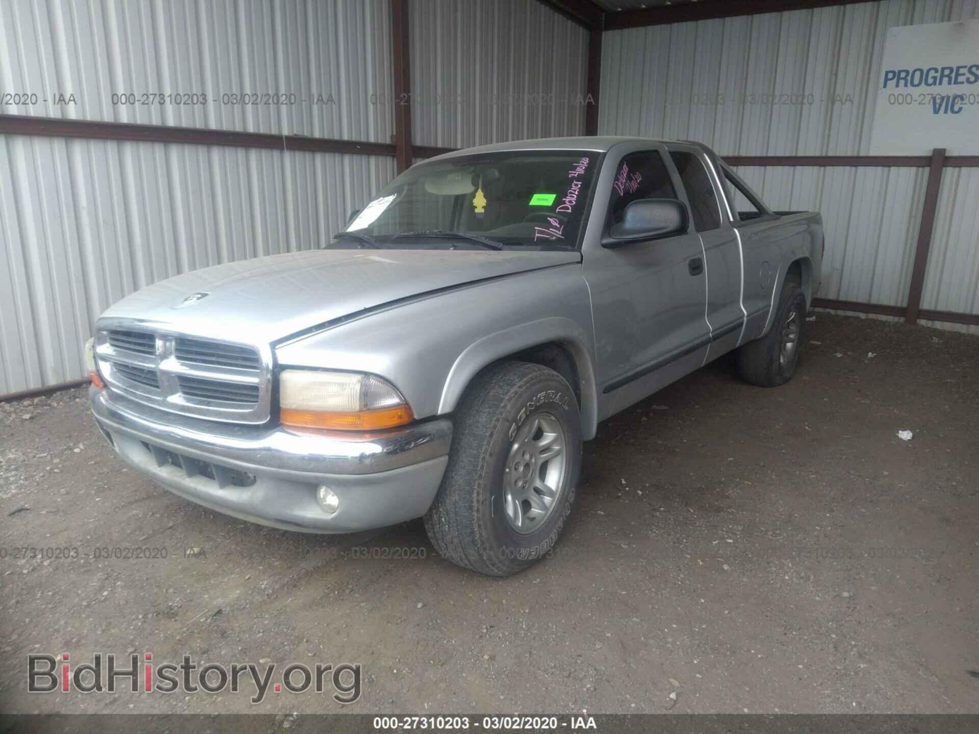 2004 DODGE DAKOTA - VIN: 1D7GL42K54S586545 - Фото 2