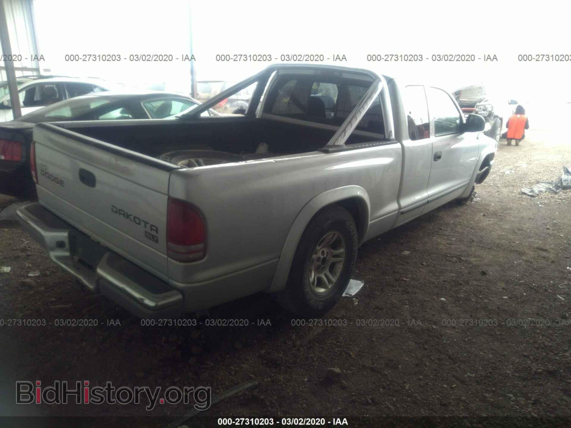 2004 DODGE DAKOTA - VIN: 1D7GL42K54S586545 - Фото 4