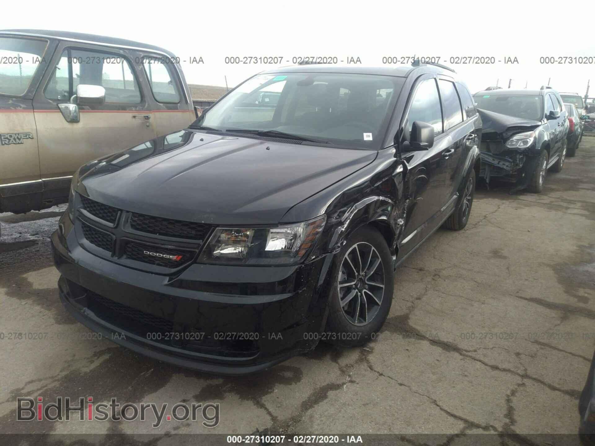2018 DODGE JOURNEY - VIN: 3C4PDCAB8JT448270 - Фото 2