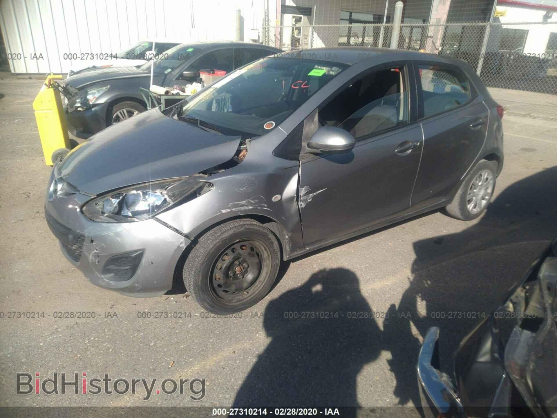 2011 MAZDA MAZDA2 - VIN: JM1DE1HY4B0119496 - Фото 2