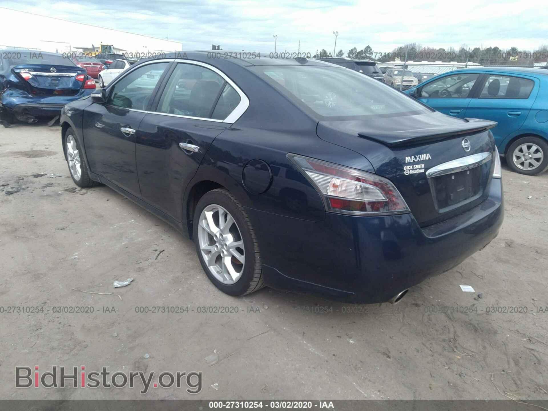2014 NISSAN MAXIMA - VIN: 1N4AA5AP6EC456901 - Фото 3