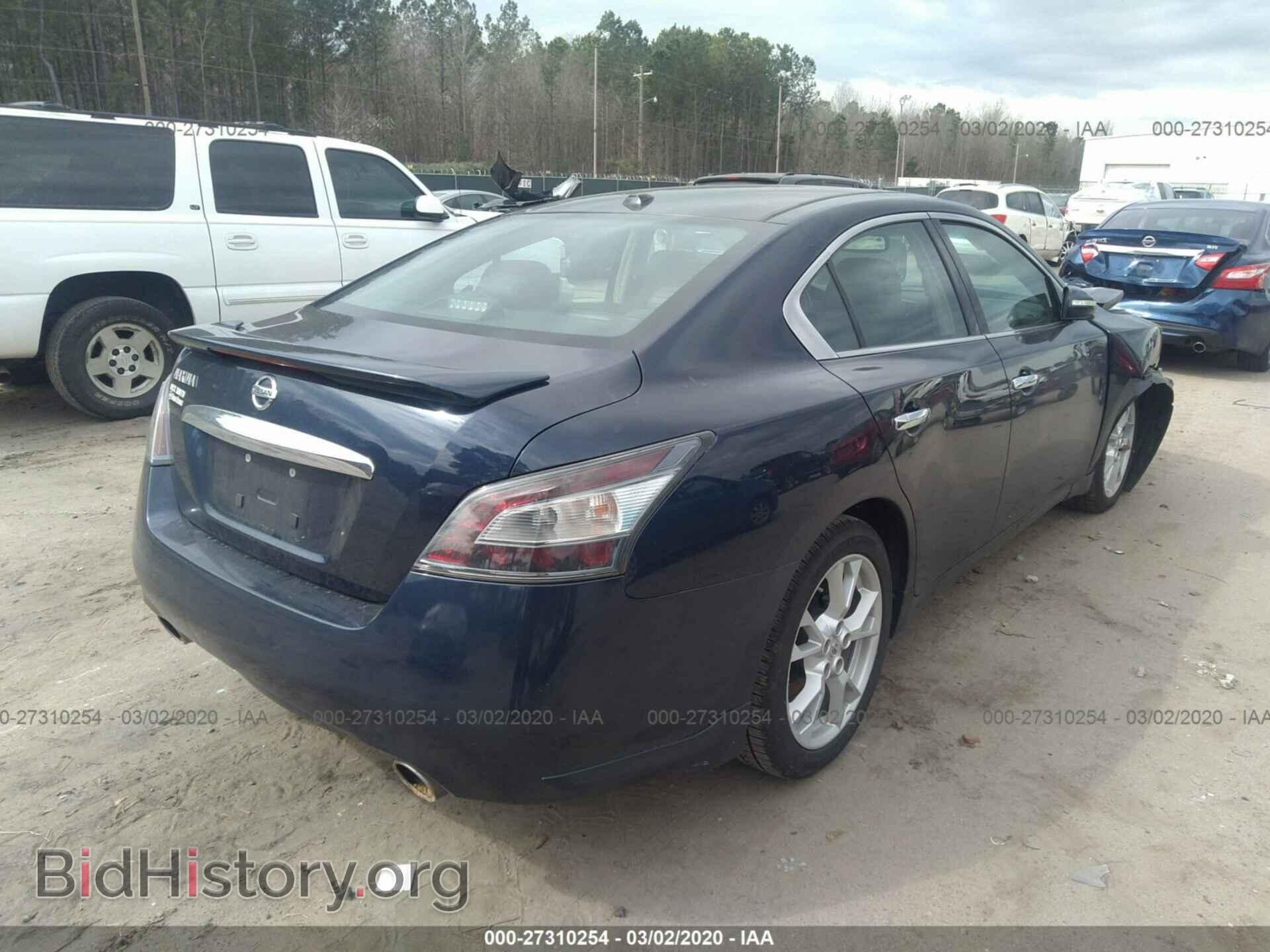 2014 NISSAN MAXIMA - VIN: 1N4AA5AP6EC456901 - Фото 4