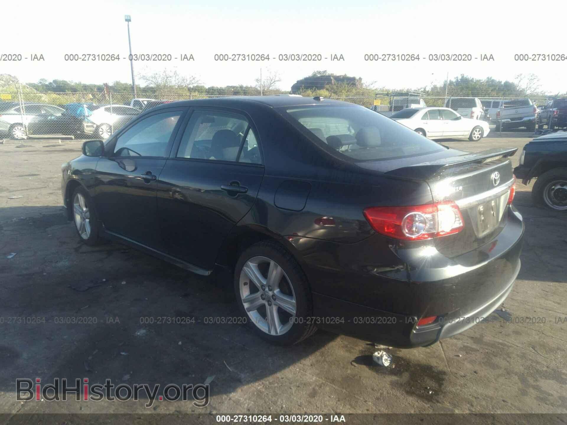 2013 TOYOTA COROLLA - VIN: 5YFBU4EEXDP144076 - Фото 3
