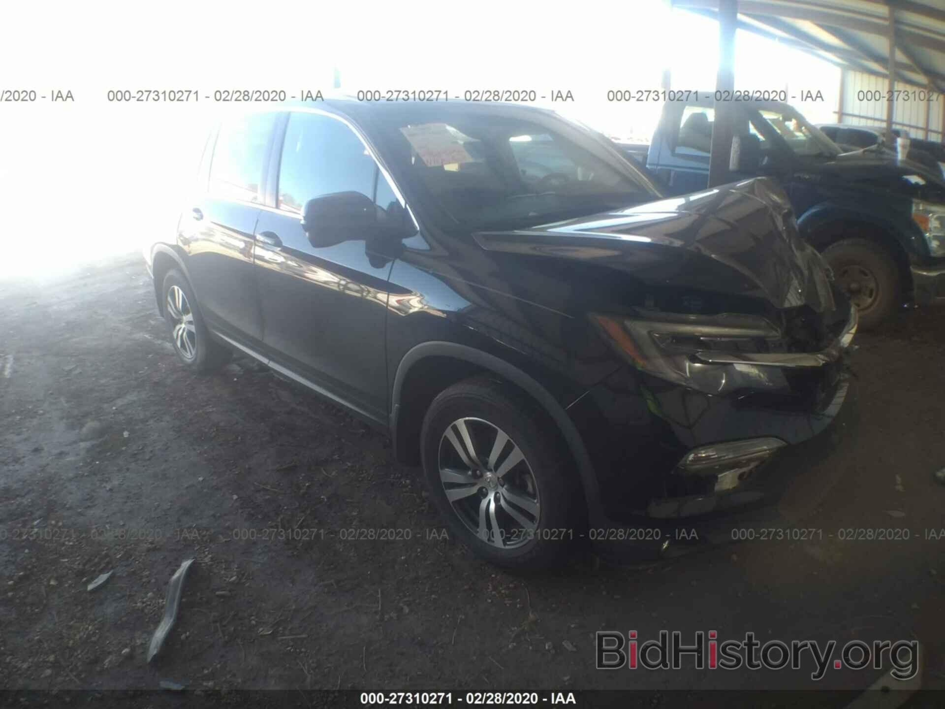 Фотография 5FNYF5H3XGB016991 - HONDA PILOT 2016