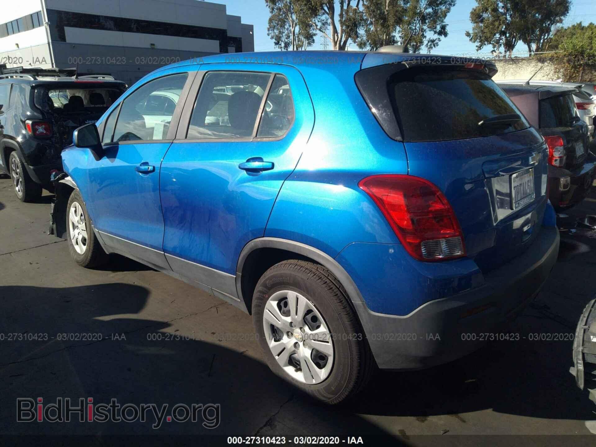2015 CHEVROLET TRAX - VIN: KL7CJKSB5FB199819 - Фото 3