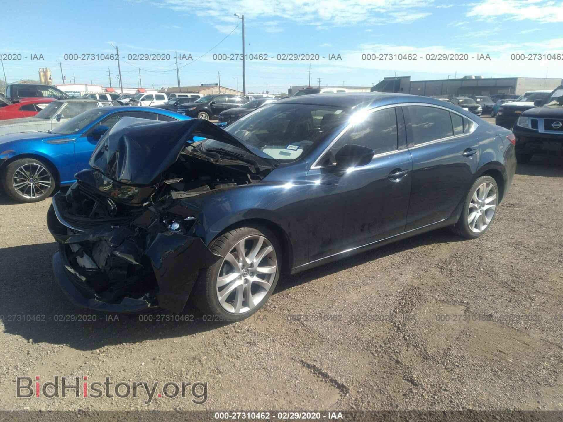 2016 MAZDA 6 - VIN: JM1GJ1V58G1462204 - Фото 2
