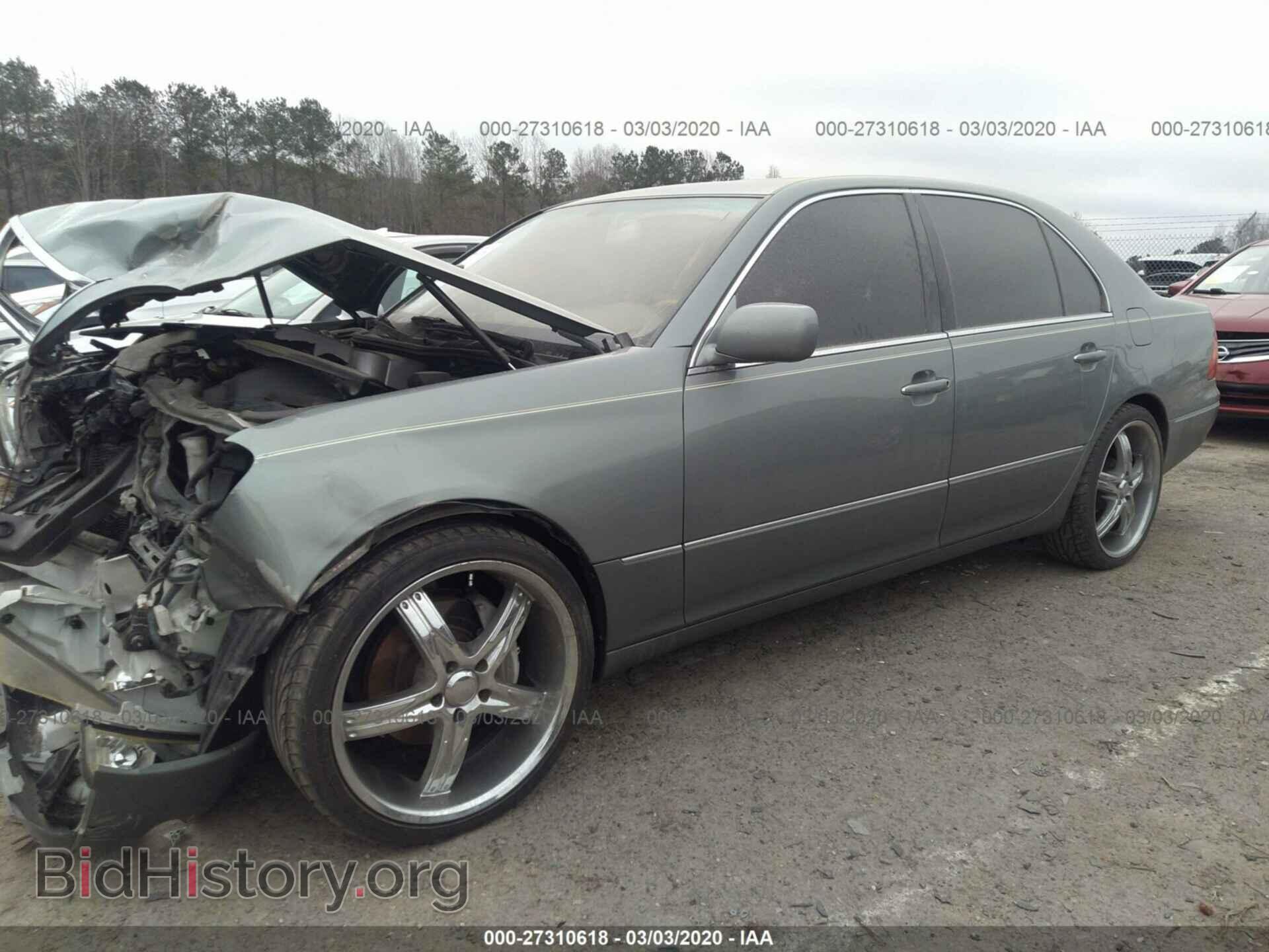 2001 LEXUS LS - VIN: JTHBN30F410023202 - Фото 2