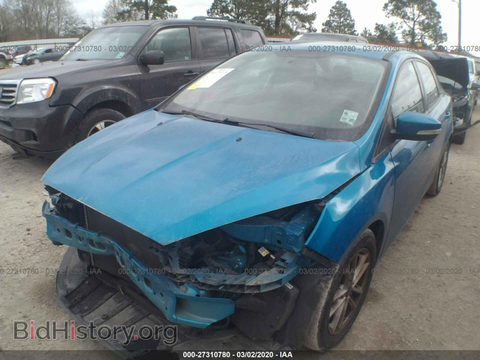 2015 FORD FOCUS - VIN: 1FADP3F22FL267550 - Фото 2