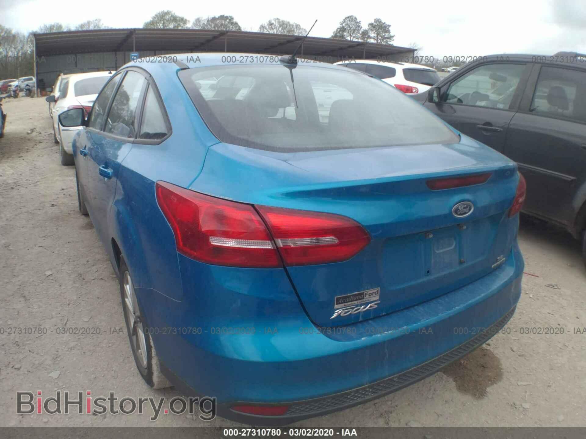 2015 FORD FOCUS - VIN: 1FADP3F22FL267550 - Фото 3