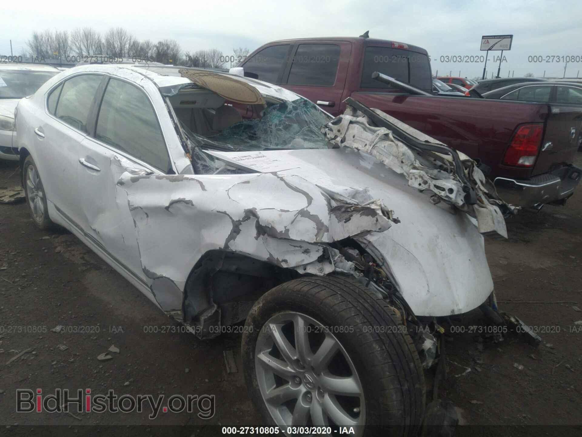 Photo JTHBL46F775009700 - LEXUS LS 2007