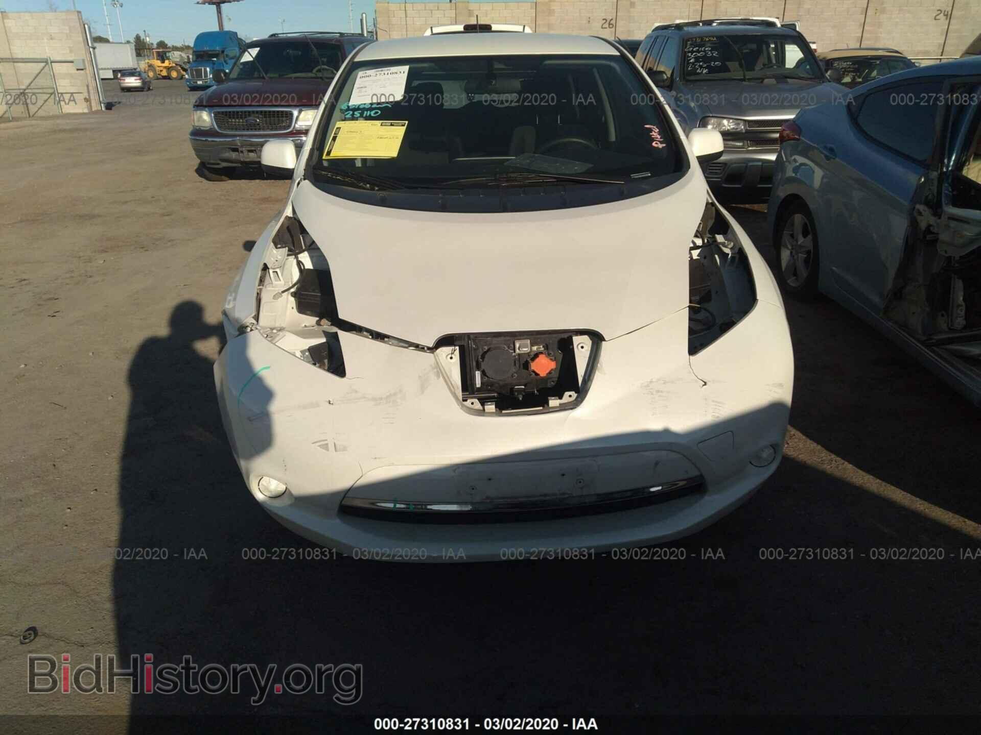 2015 NISSAN LEAF - VIN: 1N4AZ0CP7FC318634 - Фото 6
