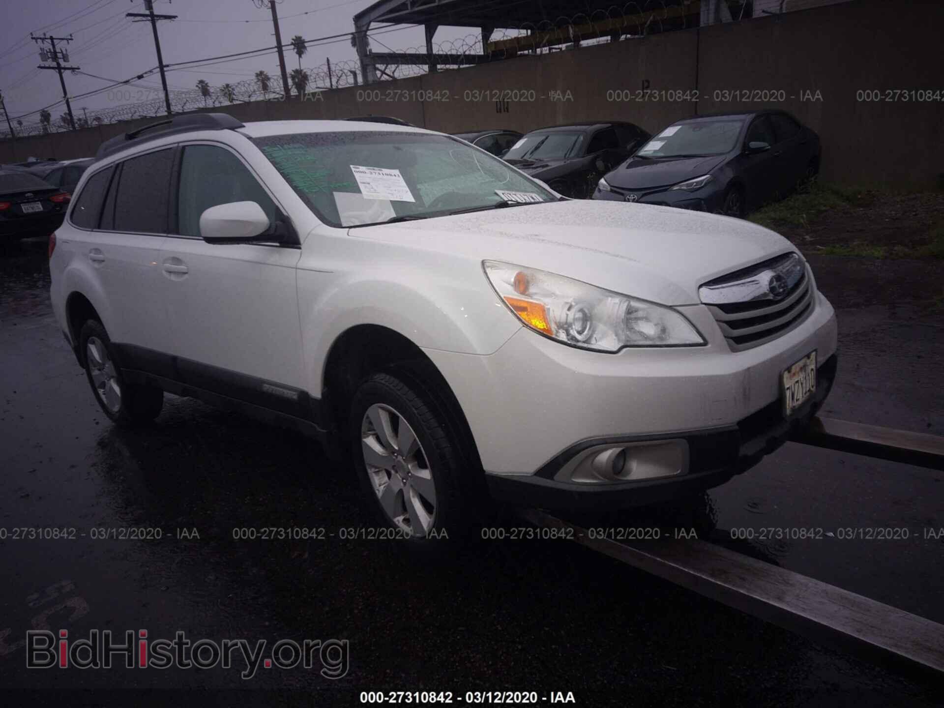 Фотография 4S4BRCCC6C3245518 - SUBARU OUTBACK 2012