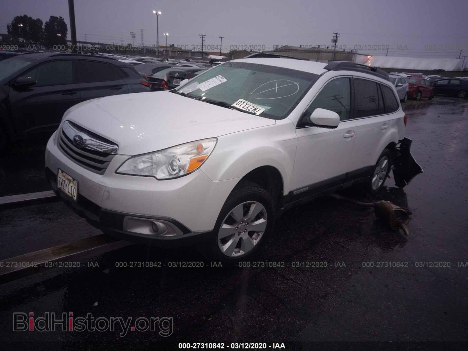 2012 SUBARU OUTBACK - VIN: 4S4BRCCC6C3245518 - Фото 2