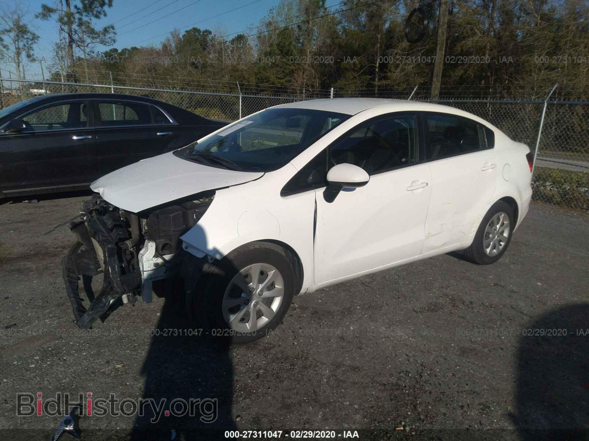 2016 KIA RIO - VIN: KNADM4A30G6546324 - Фото 2