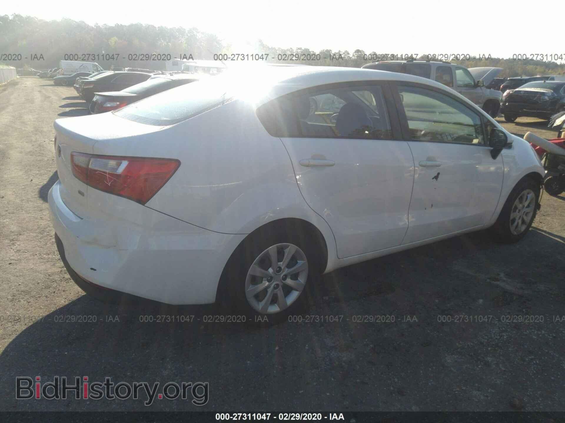 2016 KIA RIO - VIN: KNADM4A30G6546324 - Фото 4
