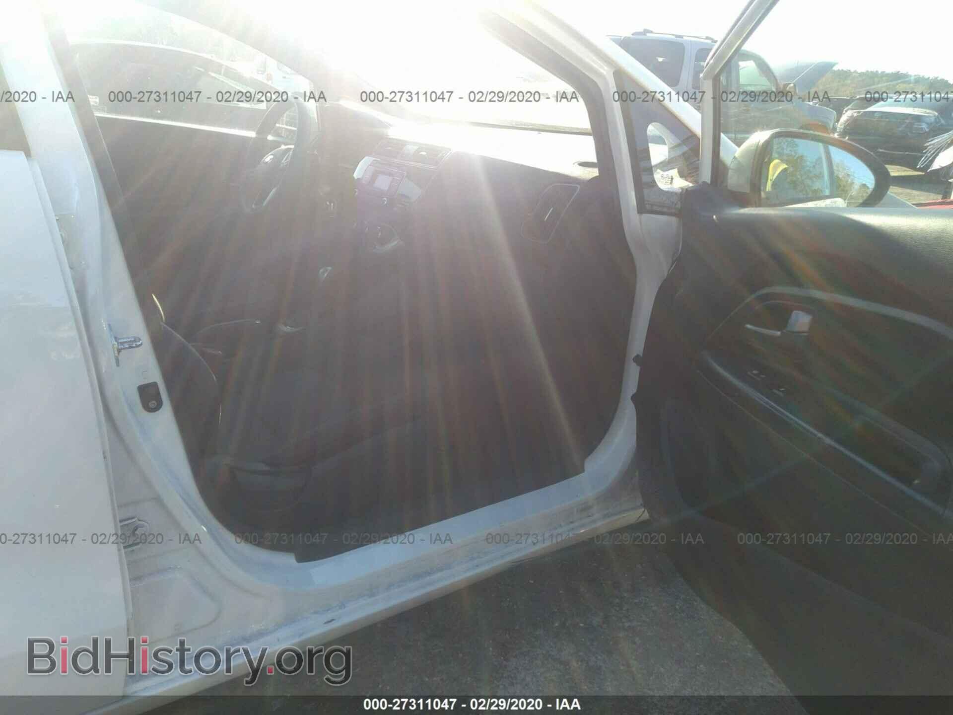 2016 KIA RIO - VIN: KNADM4A30G6546324 - Фото 5