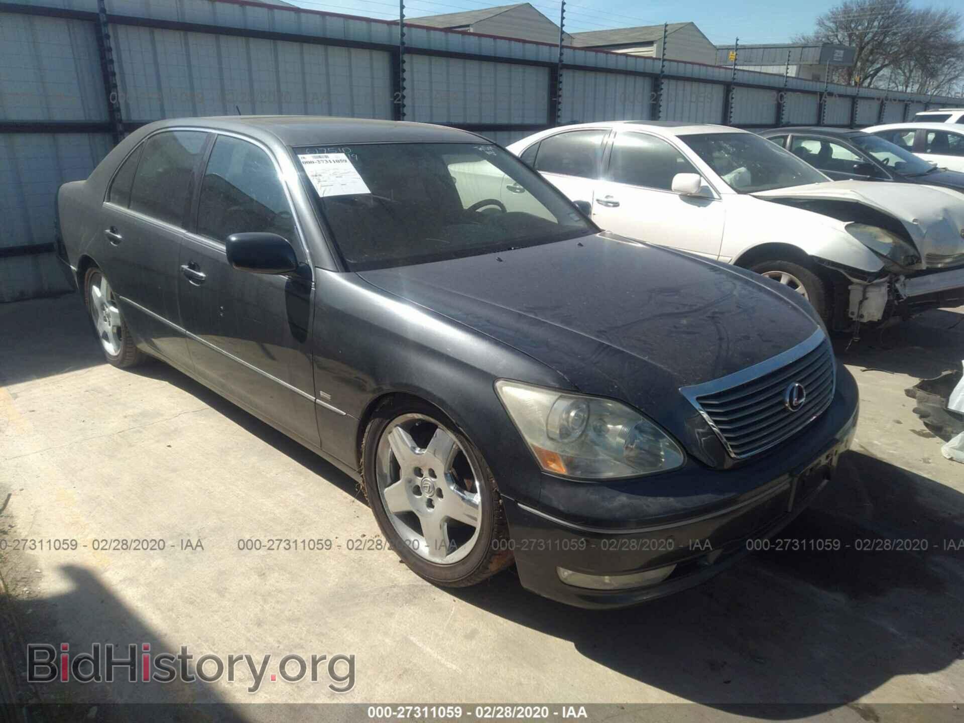 Фотография JTHBN36FX40147177 - LEXUS LS 2004