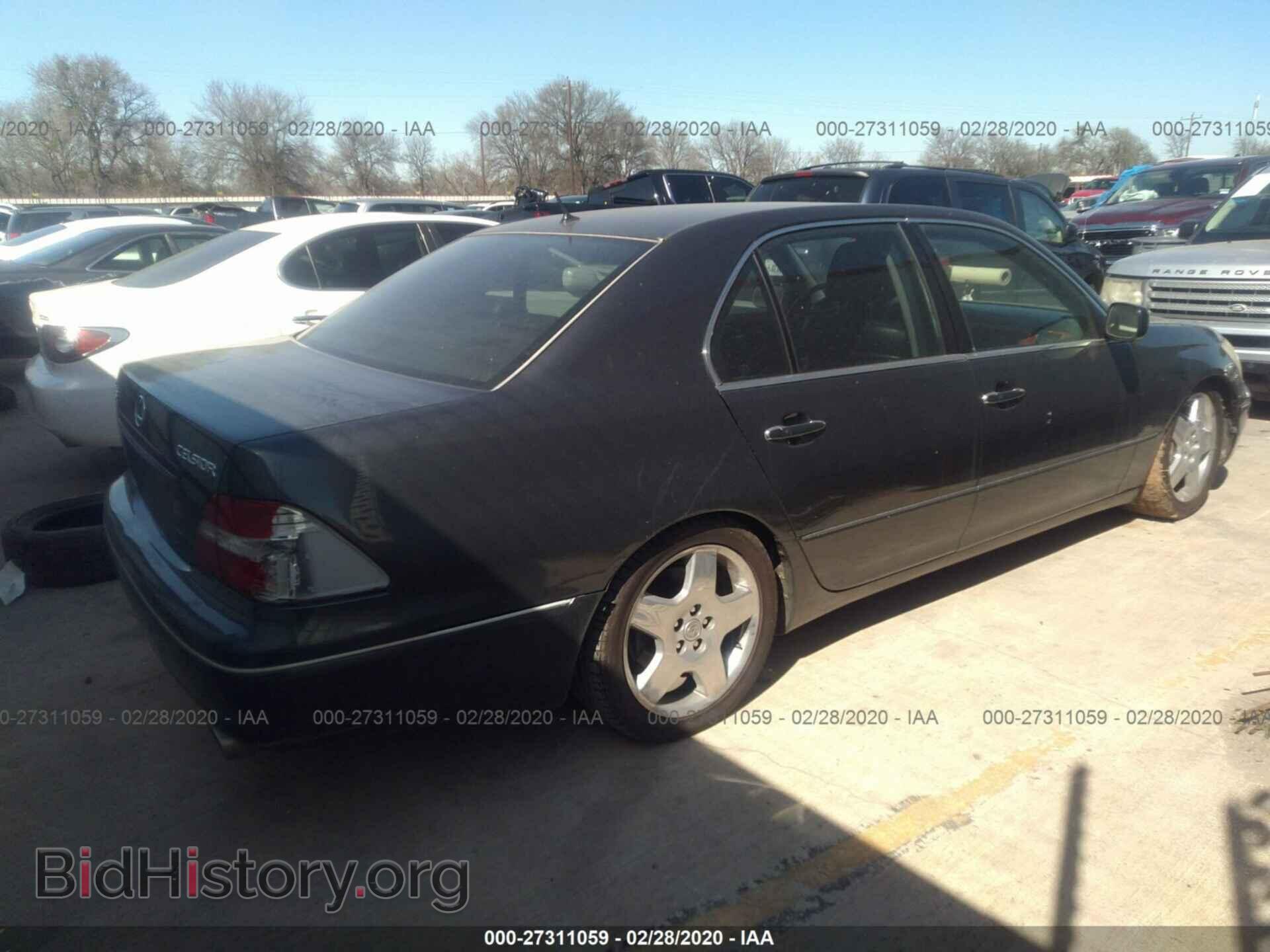 2004 LEXUS LS - VIN: JTHBN36FX40147177 - Фото 4