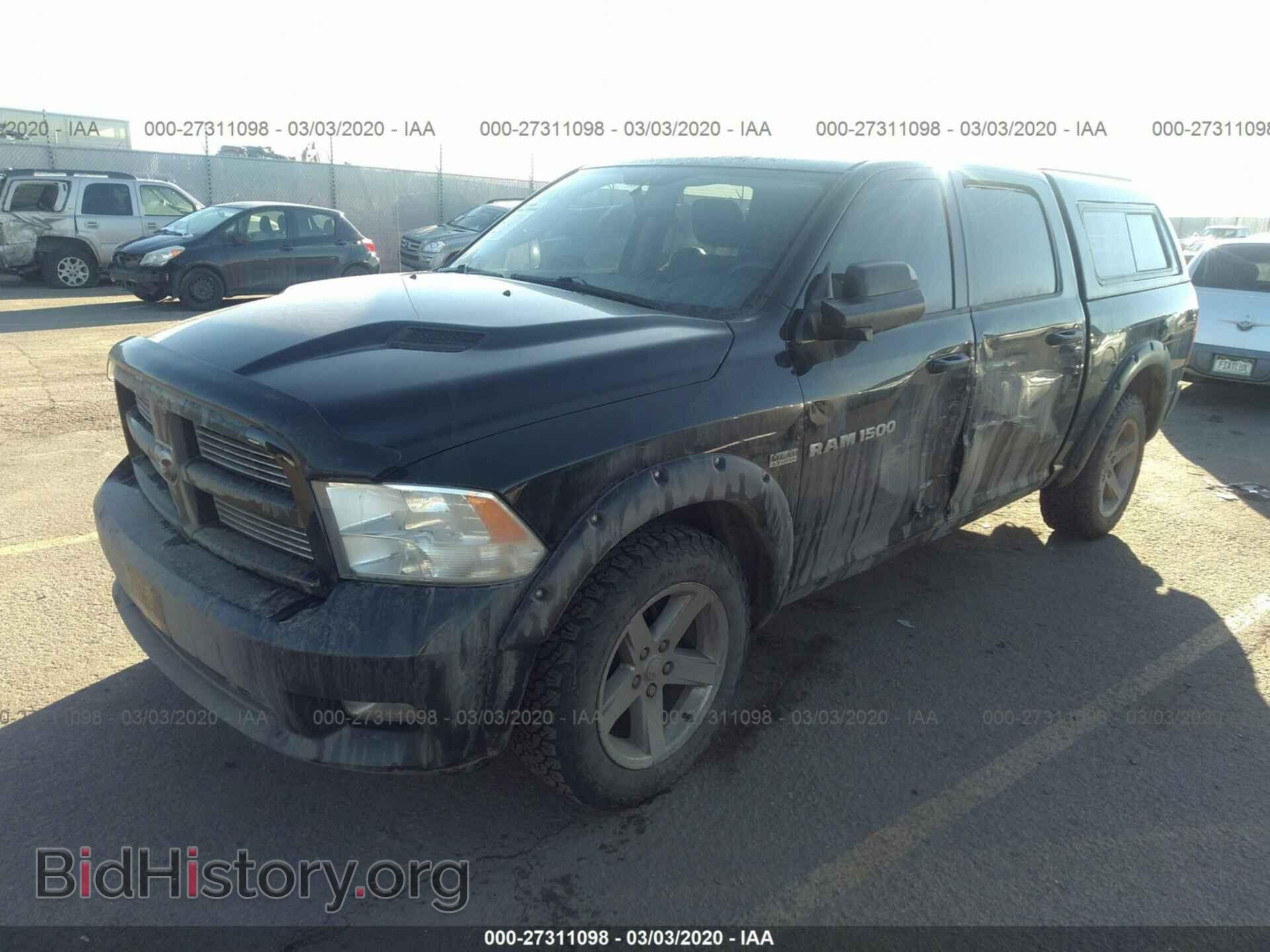 2012 DODGE RAM 1500 - VIN: 1C6RD7MTXCS344718 - Фото 2